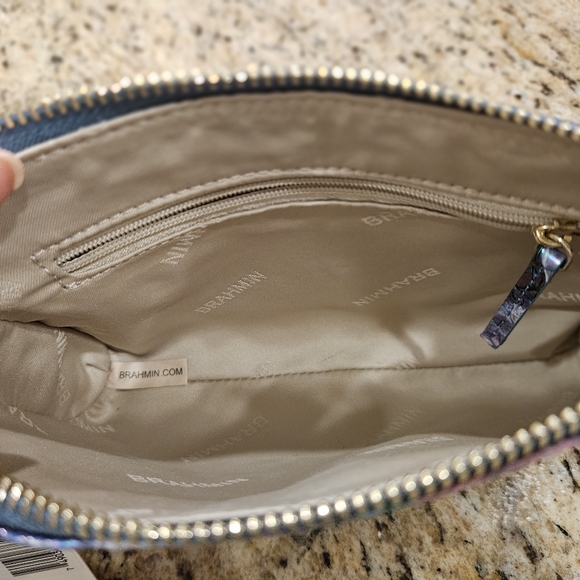 Brahmin Elope Melbourne Daisy Wristlet Clutch NWT - Picture 6 of 10